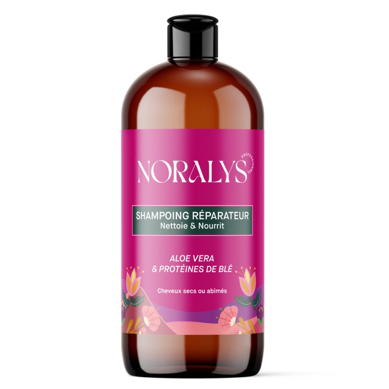 Shampoing Réparateur à la Kératine - Cheveux secs ou abîmés | Noralys