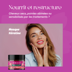 MASQUE KÉRATINE – RÉPARATION INTENSE & NUTRITION PROFONDE