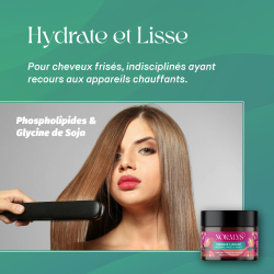 MASQUE CAPILLAIRE LISSANT – PHOSPHOLIPIDES & GLYCINE DE SOJA | NORALYS