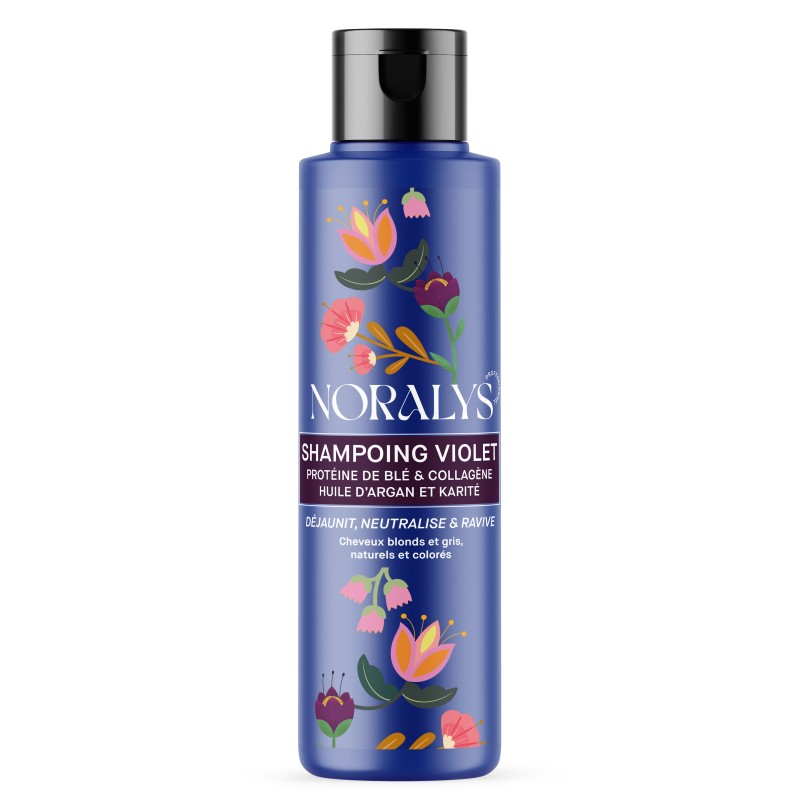 Shampoing Violet Déjaunissant – Noralys – 200 ml