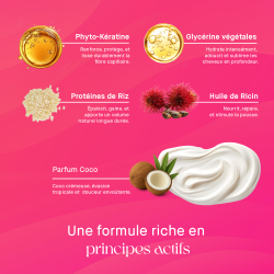 MASQUE CAPILLAIRE VOLUME – PROTÉINE DE RIZ & COCO | NORALYS