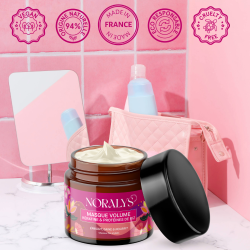 MASQUE CAPILLAIRE VOLUME – PROTÉINE DE RIZ & COCO | NORALYS